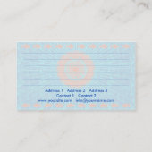 Scuba - Affaires, carte de profil (Dos)