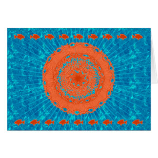 Scuba - Carte de voeux vide