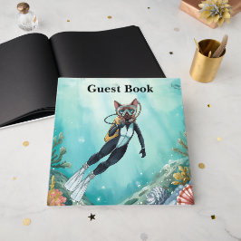 Scuba Cat Diving Under the Sea Gastenboek