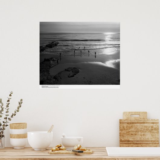 SCUBA Class, in sun, december 1966 Poster (Keuken)