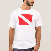 Scuba Dive Flag Shirt (Voorkant)
