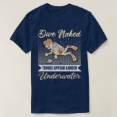 Scuba dive instructor design snorkeling 18 t-shirt (Design voorkant)