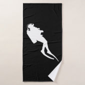 scuba diver (Serviette de bain)