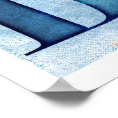 Scuba Diver Colorful Scuba Diving Poster (Hoek)