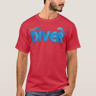 Scuba Diver Diving Zee Snorkelen Swimmer Nitrox T-shirt