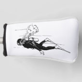Scuba Diver Golfheadcover (Voorkant)
