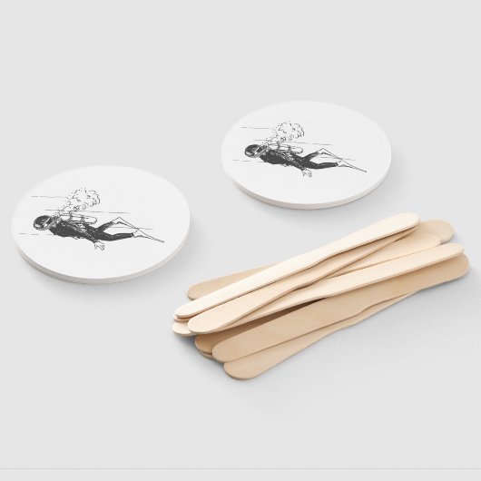 Scuba Diver Handwaaier (Niet-gemonteerd)