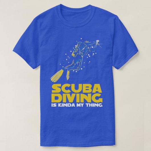 Scuba Diver Instructor Design T-shirt (Design voorkant)