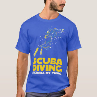 Scuba Diver Instructor Design T-shirt