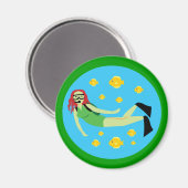Scuba Diver Magneet (Voorkant / Achterkant)