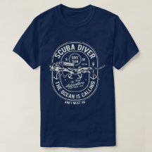 Scuba Diver Mannen T-Shirt