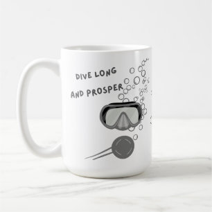 Scuba Diver Mok, een cadeau voor duikers Koffiemok