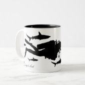 Scuba Diver - Mug (Devant gauche)