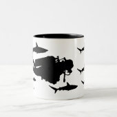 Scuba Diver - Mug (Centre)