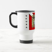 Scuba Diver Nudibranche - Mug (Gauche)