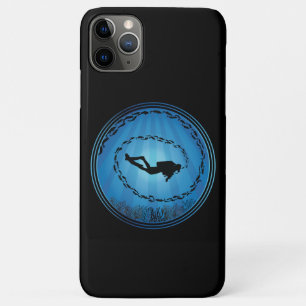 Scuba Diver omringd iPhone 11 Pro Max Hoesje