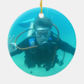 Scuba Diver Ornament (Achterkant)