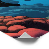 Scuba Diver Poster (Hoek)