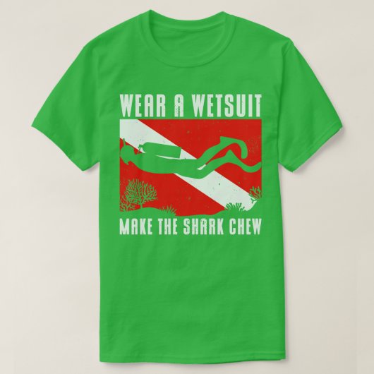 Scuba Diver T-shirt (Design voorkant)