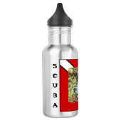 Scuba Diver Water Fles (Links)