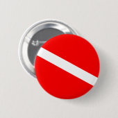 Scuba Divers Button (Voorkant /achterkant)