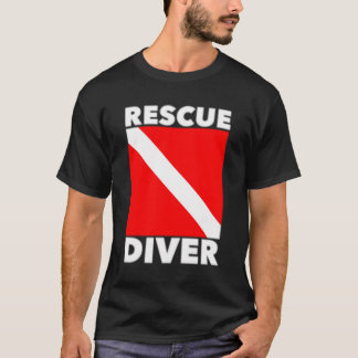 Scuba Divers Certified Rescue Diver T-shirt