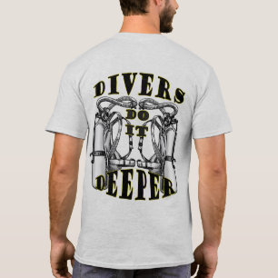 Scuba Divers Funny Do It Mens T-shirt 1