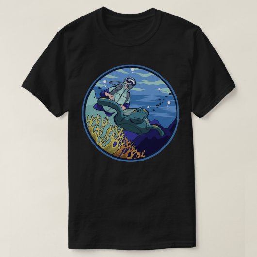 Scuba Diving 34 T-shirt (Design voorkant)