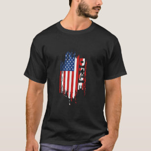 Scuba Diving America USA Vlag Snorkelen Team Duik T-shirt
