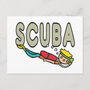 Scuba Diving Briefkaart