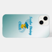 Scuba Diving Chick 3 Case-Mate iPhone Case (Achterkant (horizontaal))