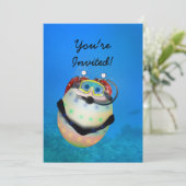 Scuba Diving Easter Egg Kaart (Staand voorkant)