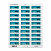 Scuba Diving Etiket (Full Sheet)