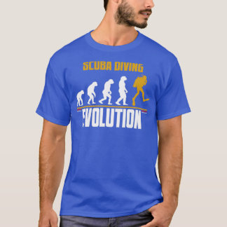 Scuba Diving Evolution 7 T-shirt