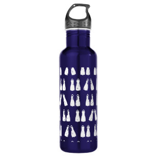 Scuba Diving Fins Fun Diver Grafisch Patroon Waterfles