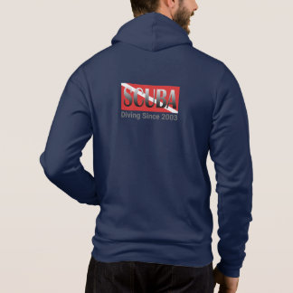 SCUBA DIVING FLAG, VLAG van SCUBA DIVER Hoodie