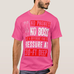 Scuba Diving Funny Diver voor Love Diving T-shirt