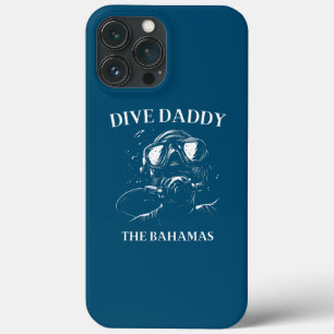 Scuba Diving Gear Dive Dad Bali iPhone 13 Pro Max Hoesje