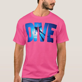 Scuba Diving Gear Dive Zee Oceaan T-shirt