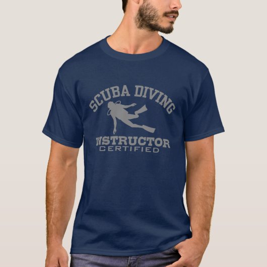 Scuba Diving Instructor T-shirt (Voorkant)