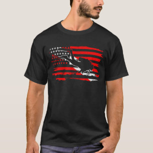 Scuba Diving Patriotic American Flag Scuba T-shirt