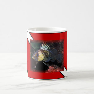Scuba Diving Rockfish - shirt Koffiemok