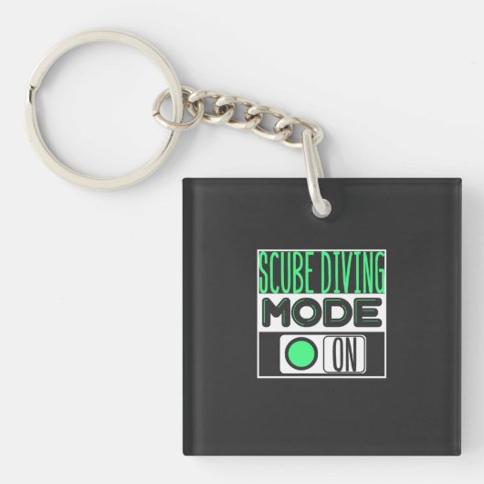 Scuba Diving Sleutelhanger (voorkant)