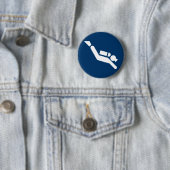 Scuba Diving Symbol Button (In situ)