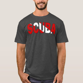 Scuba Duik Vlag T-shirt