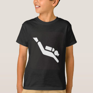 Scuba-duikbord T-shirt