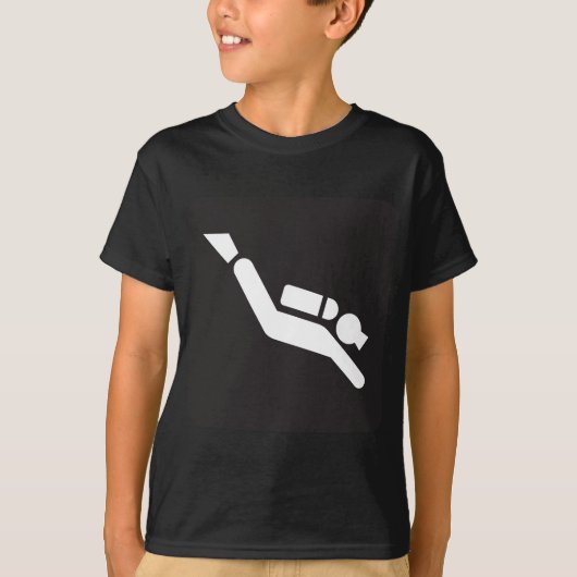 Scuba-duikbord T-shirt (Voorkant)