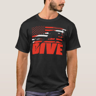 Scuba-duikduif T-shirt