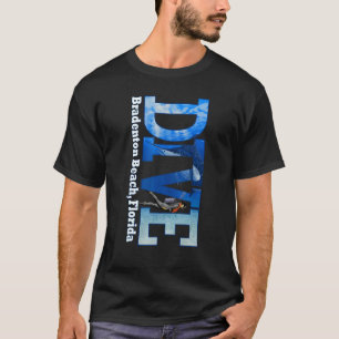 SCUBA DUIKEN Bradenton Beach Duiken Snorkelen T-shirt
