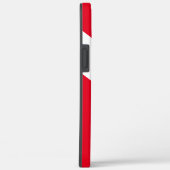 Scuba duikende vlag met haai op maat Case-Mate iPhone case (Achterkant / Rechts)